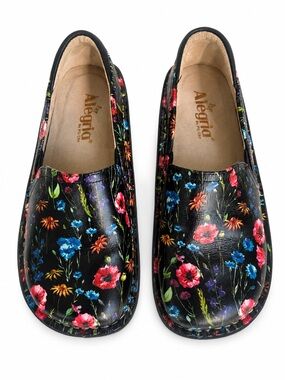 Alegria Women’s Debra Floral Print Comfort Clogs  Size 36 - 6/6.5 US - Nursing